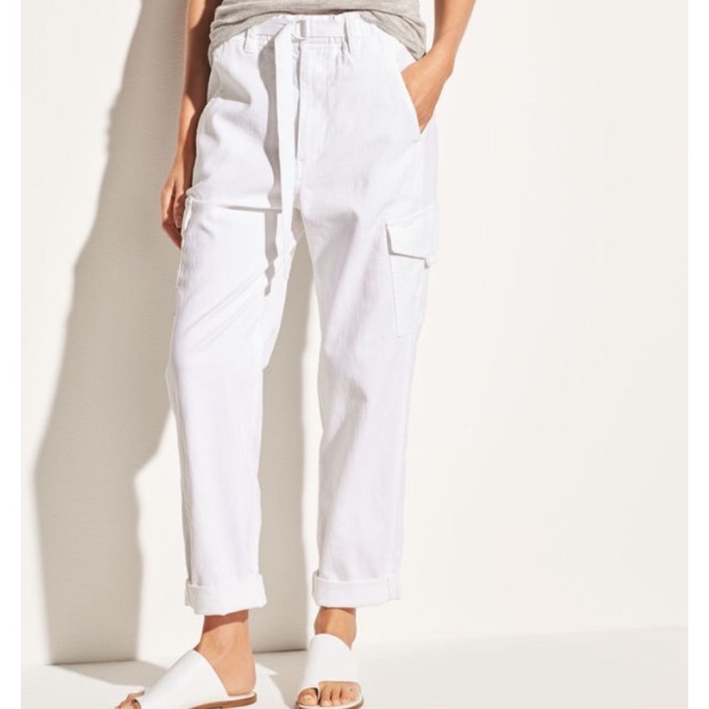 Vince Tapered Cotton Utility Pants